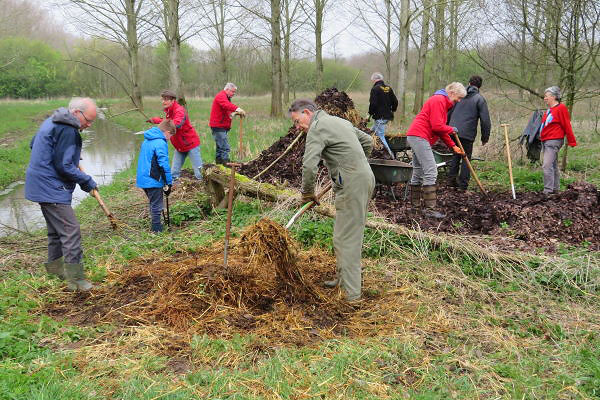 Werkgroep is een broeihoop aan het opzetten. Foto: Jelger Herder